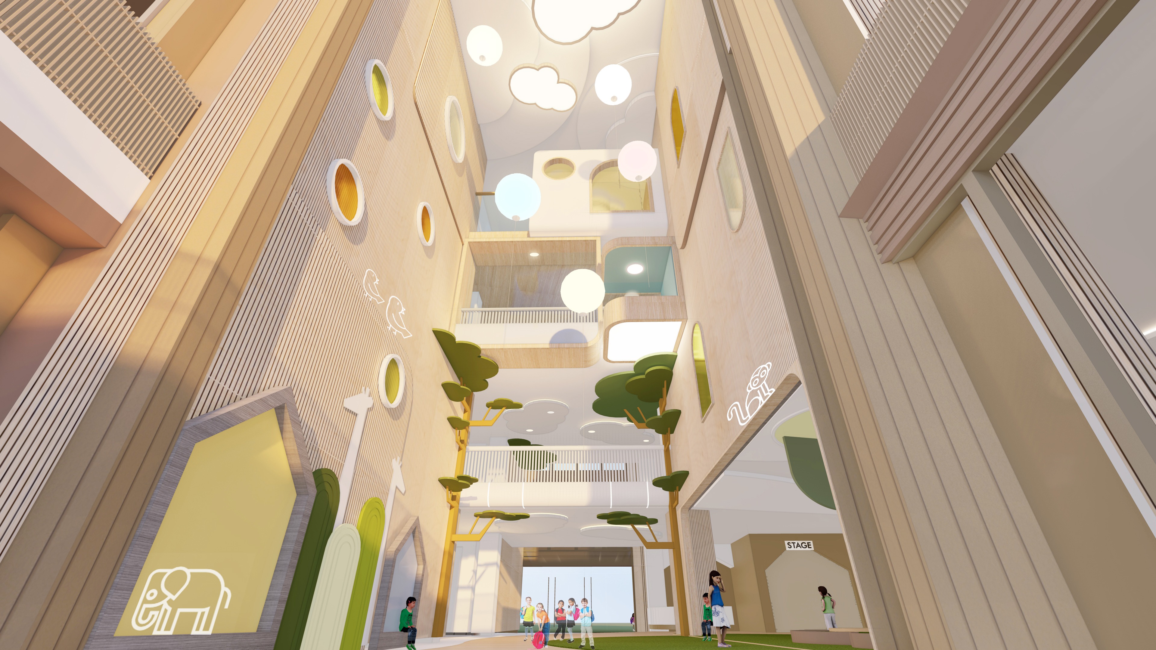 Beneden School - Education Tower - Image 1